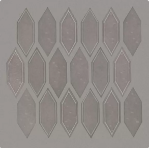 Light Grey Picket - ceramic tile